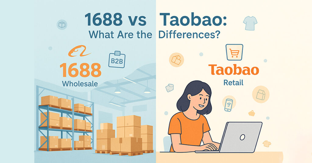 1688 vs Taobao what are the differences
