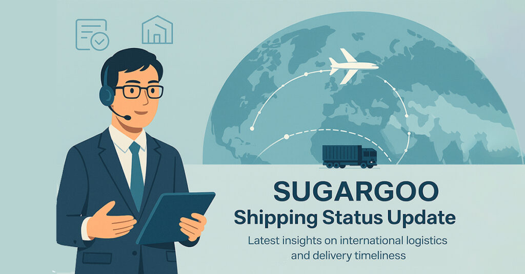 Sugargoo shipping status update