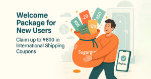 Welcome package for new users Claim up to CNY 800 in international shipping coupons