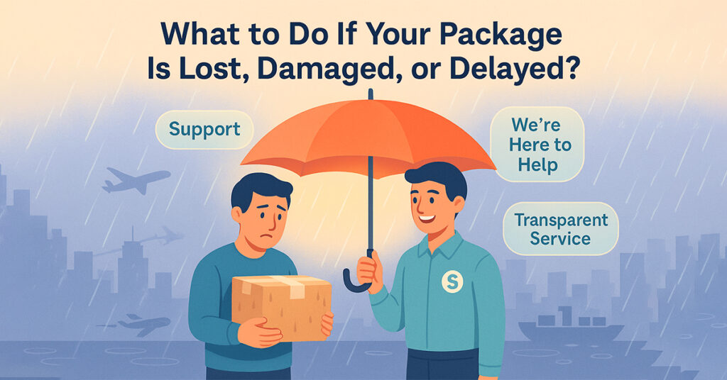 What to do if your package is lost damaged or delayed