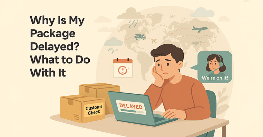 Why is my package delayed what to do with it