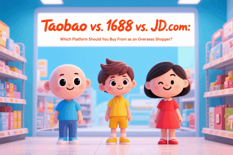 Taobao vs. 1688 vs. JD.com: Which Platform Should You Buy From as an Overseas Shopper?