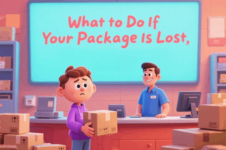 What to Do If Your Package Is Lost, Damaged, or Delayed?