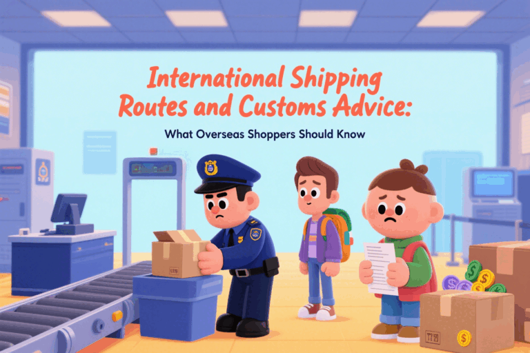 International Shipping Routes and Customs Advice: What Overseas Shoppers Should Know