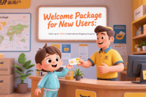 Welcome Package for New Users: Claim up to ¥800 in International Shipping Coupons