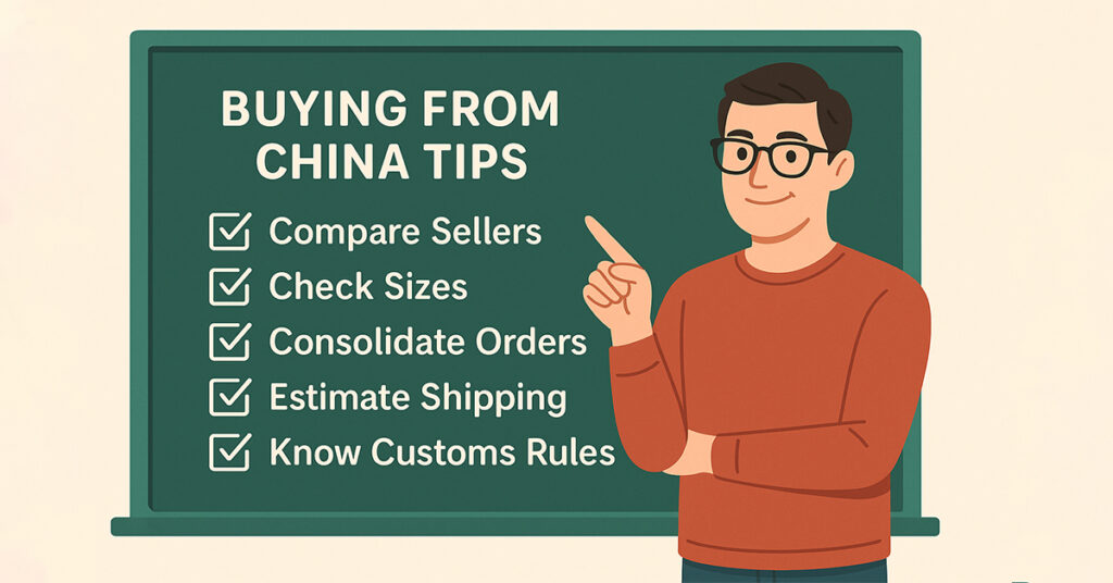 Buying from China Tips