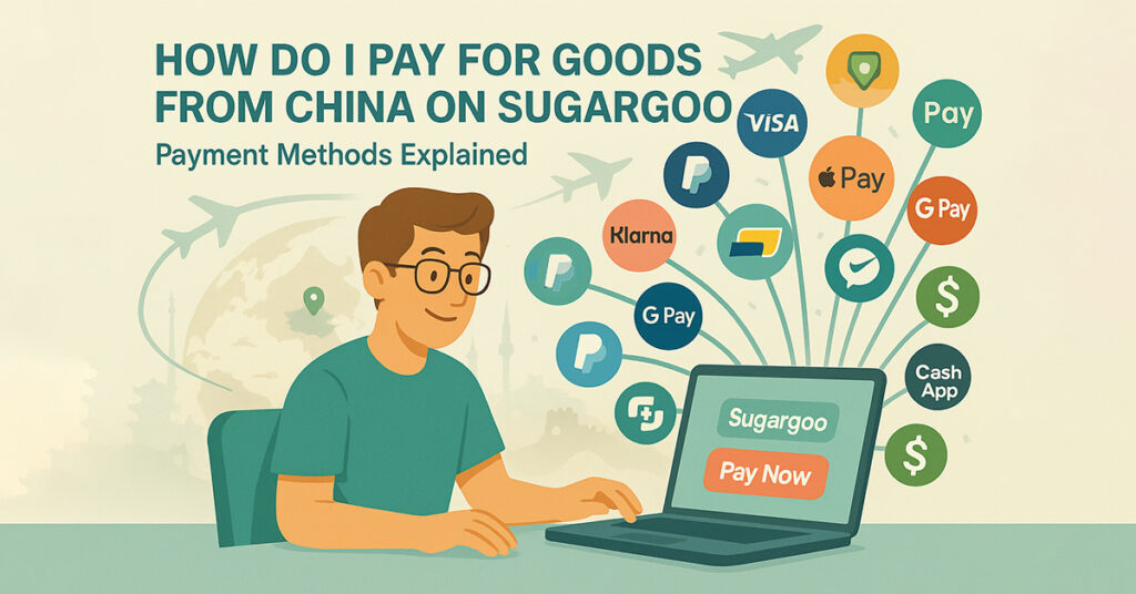 How do I pay for goods from China on Sugargoo