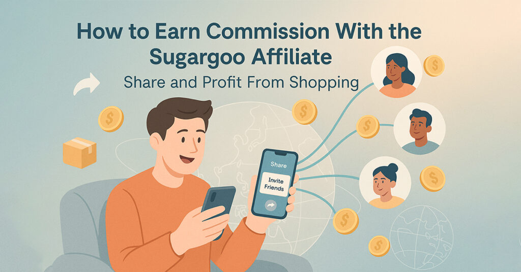 How to Earn Commission With the Sugargoo Affiliate