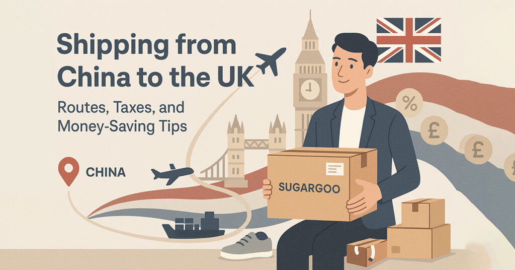 Shipping from China to the UK