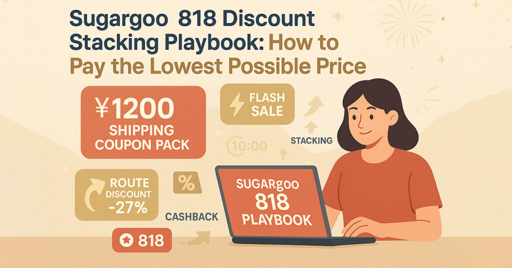 Sugargoo 818 Discount Stacking Playbook