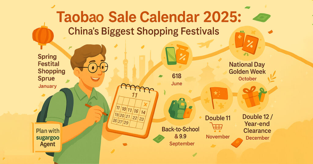 Taobao Sale Calendar 2025: China’s Biggest Shopping Festivals Taobao Sale Calendar 2025