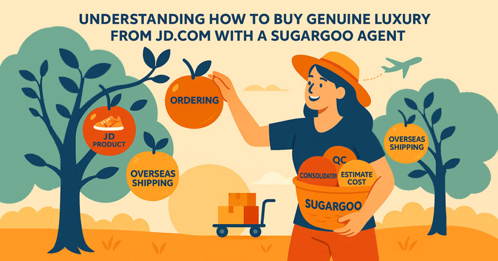 Understanding how to buy genuine luxury from JD.com with a Sugargoo agent