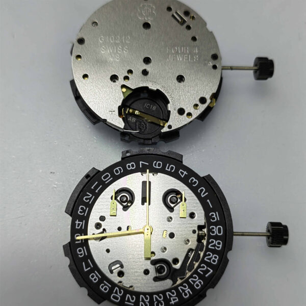 Swiss ETA G10.212 Quartz Movement – Original Imported, Replace G10.211, 3/4 O’clock Calendar - Image 3