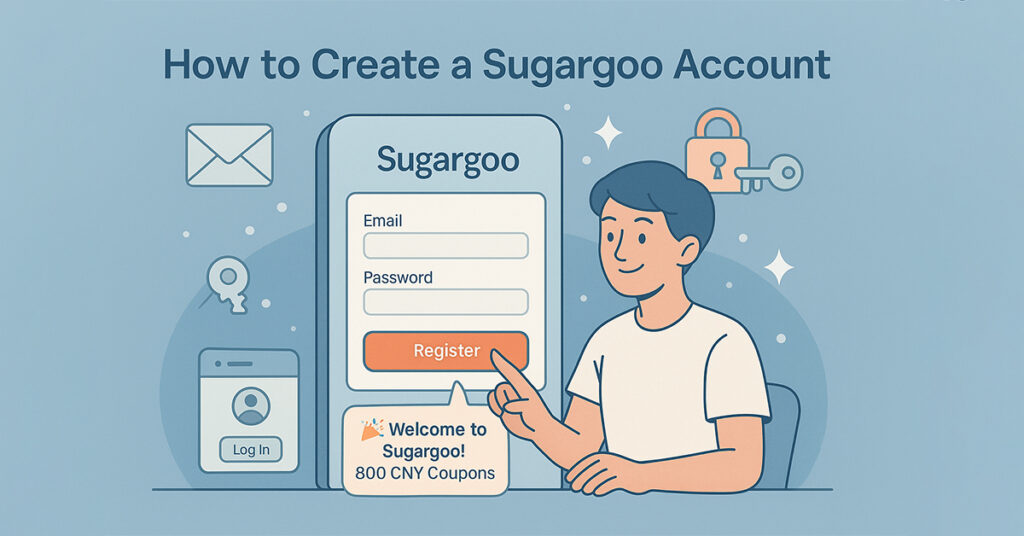How to Create a Sugargoo Account: Sign Up, Log In, and Change Your Password How to create a sugargoo account