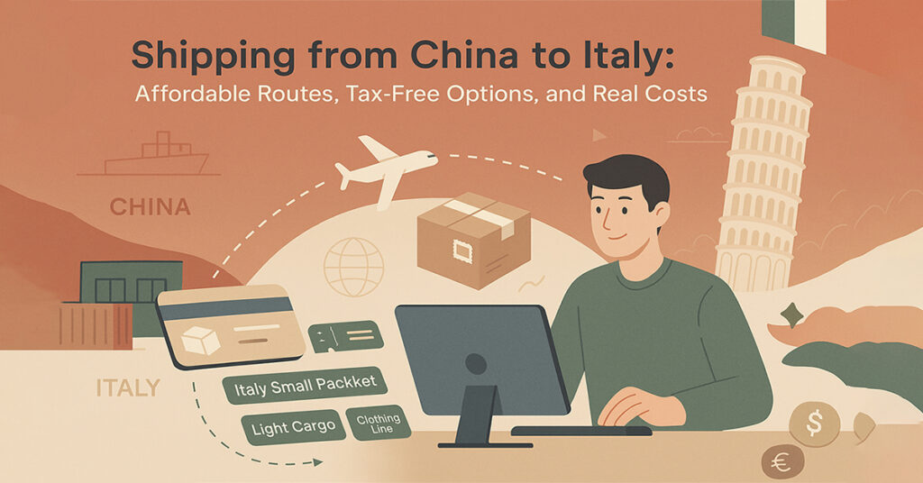 Shipping from China to Italy: Affordable Routes, Tax-Free Options, and Real Costs Shipping From China to Italy