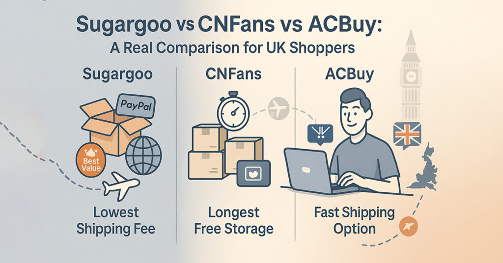 Sugargoo vs CNFans vs ACBuy: A Real Comparison for UK Shoppers Sugargoo-vs-CNfans-vs-ACbuy