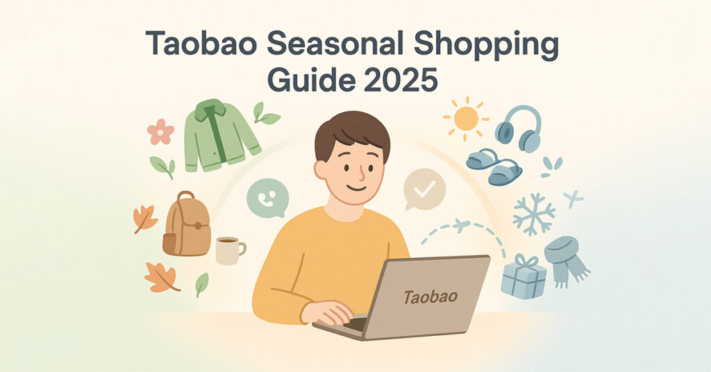 Taobao Seasonal Shopping Guide 2025: What’s Hot Each Season and How to Buy from China Taobao Seasonal Shopping Guide 2025