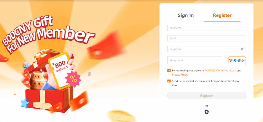 Sign Up or Log In