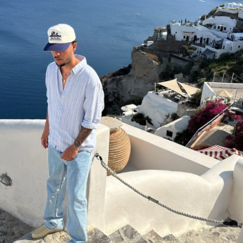 AIME ALD Unisphere Vintage Baseball Cap Adjustable Brim Unisex Retro Streetwear Hat