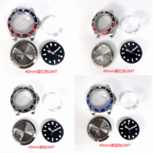 Corgeut GMT 40mm Stainless Steel Watch Case