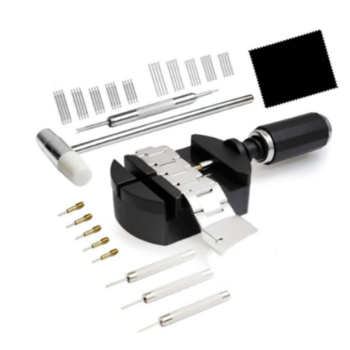 Corgeut Watch Band Link Removal and Replacement Tool Kit with Hammer and Spring Bars