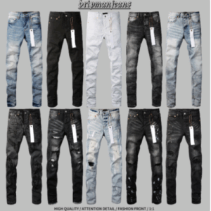 DesignEdge Stretch Skinny Jeans Men’s Slim Fit Hip Hop Streetwear Denim Pants