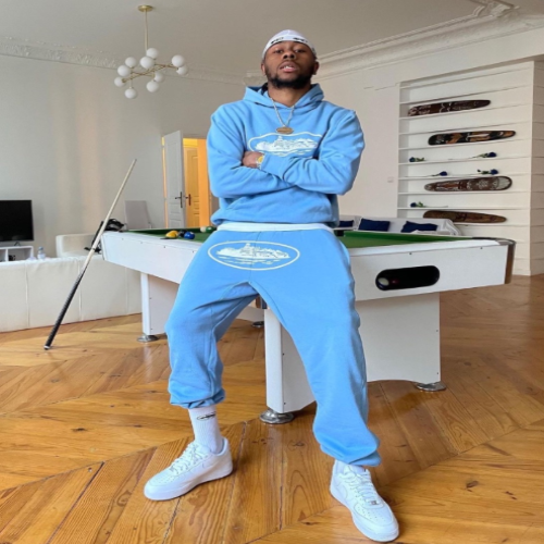 DevilIsland Classic Hoodie and Jogger Set Men’s Streetwear Tracksuit Pullover Sweatshirt Outfit