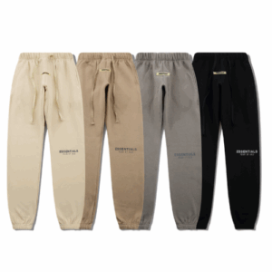 FOG Essentials Cotton Sweatpants Unisex Jogger Pants Streetwear Relaxed Fit High Street Trousers