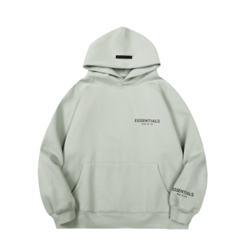 FOG Essentials Small Logo Pullover Hoodie Unisex Oversized Streetwear Sweatshirt Winter