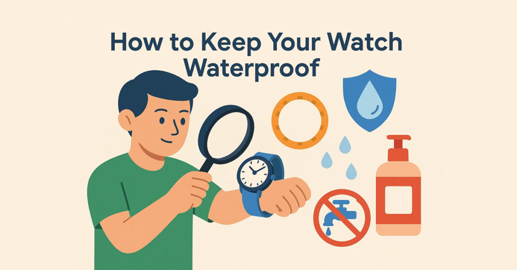 How to Keep Your Watch Waterproof