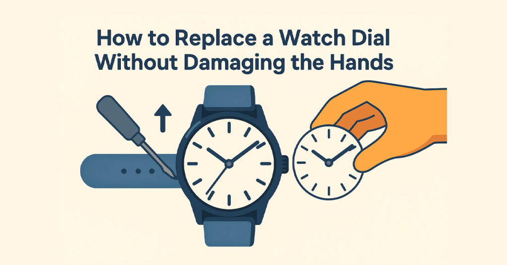 How to Replace a Watch Dial Without Damaging the Hands