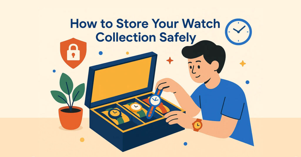How to Store Your Watch Collection Safely