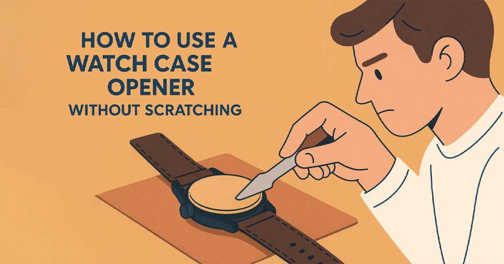 How to Use a Watch Case Opener Without Scratching