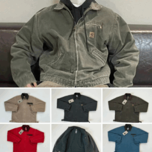 J97 Vintage Washed Denim Jacket Unisex Retro Distressed Casual Outerwear Five Colors