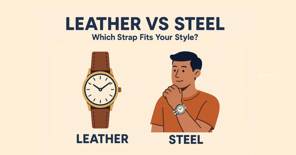 Leather vs Steel: Which Strap Fits Your Style?