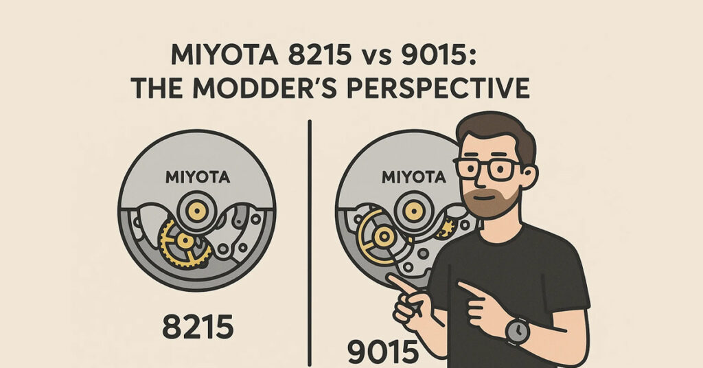 Miyota 8215 vs 9015: The Modder’s Perspective