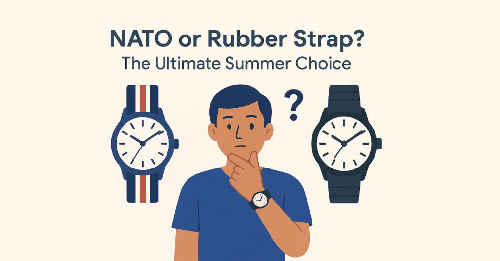 NATO or Rubber Strap? The Ultimate Summer Choice