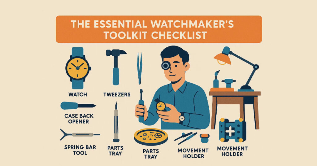 The Essential Watchmaker’s Toolkit Checklist