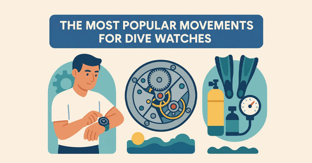 The Most Popular Movements for Dive Watches