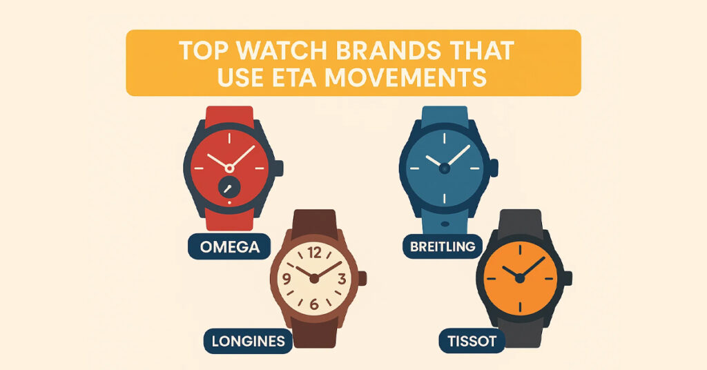 Top Watch Brands That Use ETA Movements