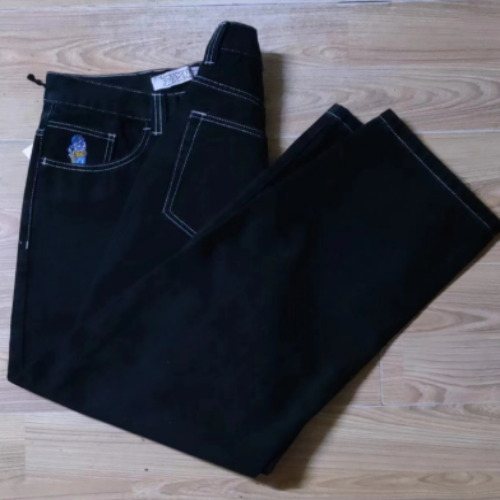 UrbanFlex Big Boy Baggy Jeans Men Loose Fit Wide Leg Cotton Streetwear Denim Pants