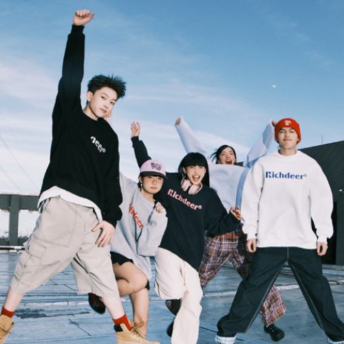 RICHDEER 420g Classic 3D Logo Crewneck Sweatshirt Heavyweight American Streetwear Pullover-7 RICHDEER 420g Classic 3D Logo Crewneck Sweatshirt Heavyweight American Streetwear Pullover