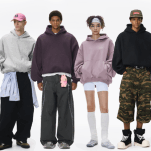 Scimitar 2025 Winter Short Fleece Hoodie Eggshell Velvet Oversized Pullover Sweatshirt