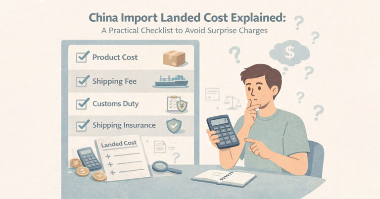 China import landed cost explained