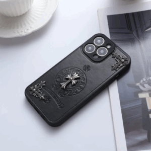 Cross-Series Trendy Soft TPU Cross Pattern Case for iPhone 17161514131211