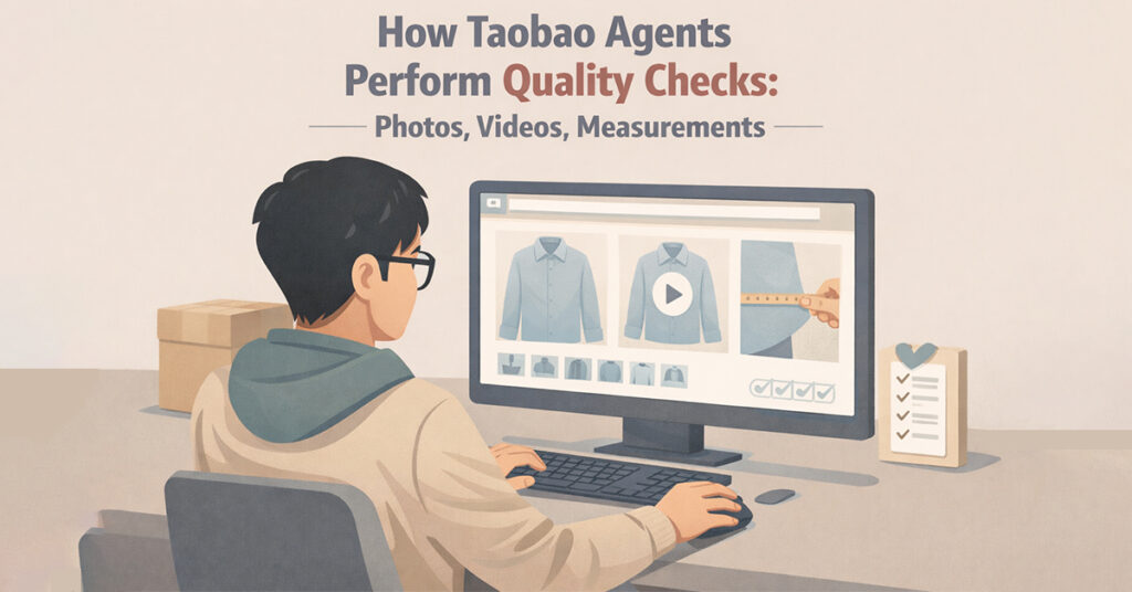 How Taobao Agents Perform Quality Checks: Photos, Videos, Measurements How taobao agents perform quality checks