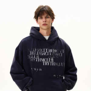 MaxDstr Vintage Washed Back Print Hoodie Heavyweight Cropped Boxy Fit Unisex Streetwear Jacket