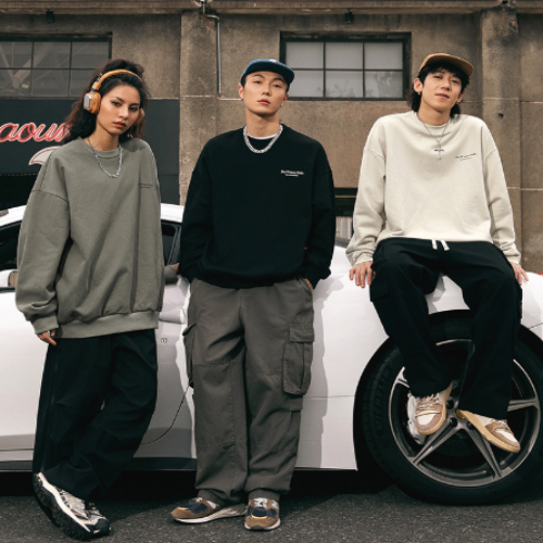 UrbanRetro Vintage American Print Crewneck Sweatshirt Heavyweight Loose Fit Unisex Streetwear Pullover-2 UrbanRetro Vintage American Print Crewneck Sweatshirt Heavyweight Loose Fit Unisex Streetwear Pullover