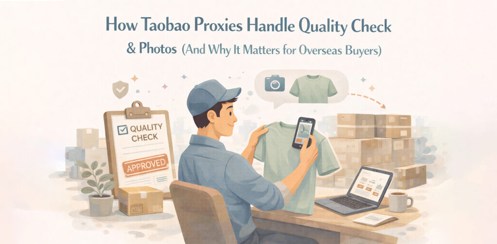 How Taobao Proxies Handle Quality Check & Photos (And Why It Matters for Overseas Buyers)