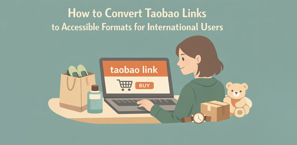 How to Convert Taobao Links to Accessible Formats for International Users